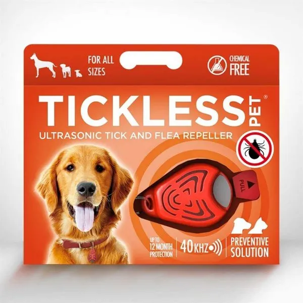 1ea Tickless Pet Tick & Flea Repeller Orange - Treats